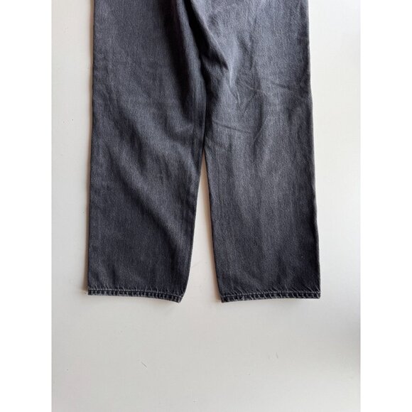 AGOLDE Criss Cross Savage Vintage Black High Rise Loose Boyfriend Jeans, Size 27 - Picture 10 of 14